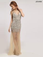 90736 Silver/Nude front