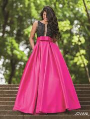 28130 Fuchsia/Black front